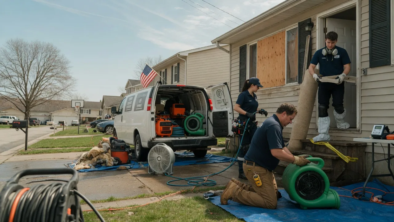 Water Damage Restoration in Jacksontown, OH near me